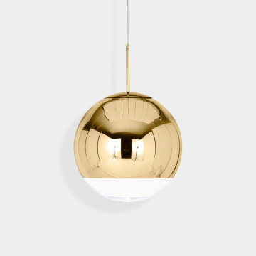 Подвесной светильник Tom Dixon Mirror Ball Medium Pendant Gold Polished MBB40G-PEUM3