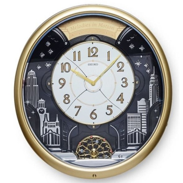 Настенные часы с маятником Seiko Quartz Wall Clock QXM285G