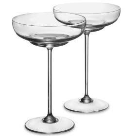 2 бокала для коктейлей Klimchi Shadows Coupe Glass Cloudless Clear Set 25143/390-01/00