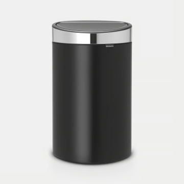 Ведро для мусора Brabantia Touch Bin New Matt Black 114847