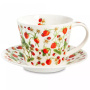 Чашка чайная с блюдцем Dunoon Islay Strawberries 78630081. фото 1