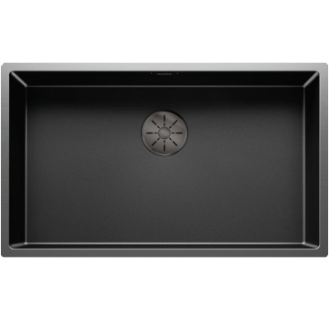 Кухонная мойка Blanco Claron 700-U Dark Steel InFino 527835