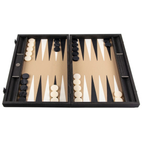 Нарды Manopoulos Premium Leatherette Mocha Brown Backgammon Set BDE1BRO