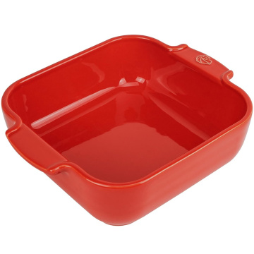 Форма для запекания Peugeot Appolia Plat four c&eacute;ramique carr&eacute; rouge 60213