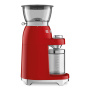Кофемолка Smeg Macinacaffè 50's Style Rosso CGF03RDEU. фото 4