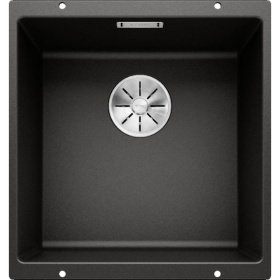 Кухонная мойка Blanco Subline 400-U Silgranit InFino Black 525990