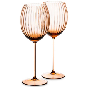 2 бокала для белого вина Anna Von Lipa Lyon White Wine New Brown Set AVL-620-30