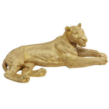 Фигурка KARE Deko Figur Lion Gold 51727