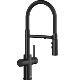 Кухонный смеситель Blanco Catris-S Flexo Filter Black Matt 526707