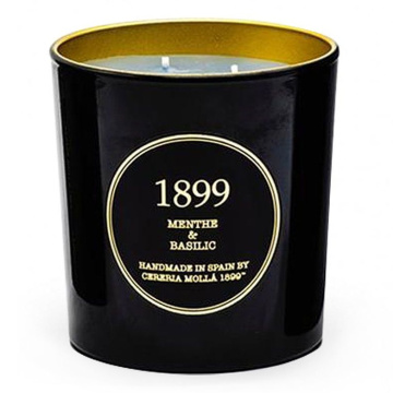 Ароматическая свеча Cerer&iacute;a Moll&aacute; 1899 Gold Edition Menthe & Basilic XL Scented Candle 6681