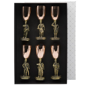 6 рюмок для водки Кольчугинский Мельхиор KM108279