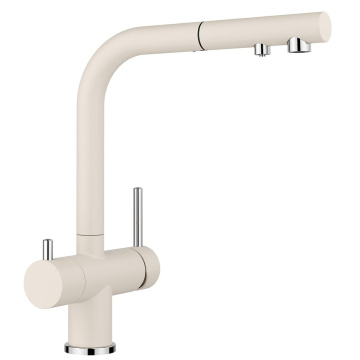 Кухонный смеситель Blanco Fontas-S II Silgranit-Look Soft White 526947