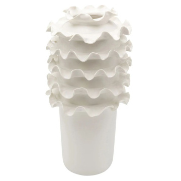 Ваза KARE Vase Viento Weiß 56717