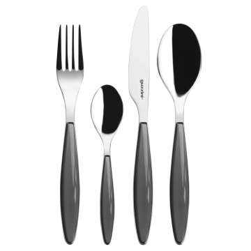 Набор столовых приборов Guzzini Feeling 24-piece Cutlery Set Grey 23000022