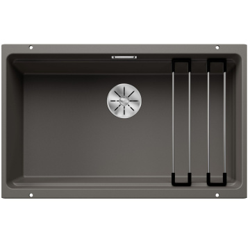 Кухонная мойка Blanco Etagon 700-U Silgranit Volcano Grey 527261
