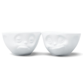 Набор порционных салатников Tassen Medium bowls set no. 3 Tasty & Snoozy in white 01.26.01