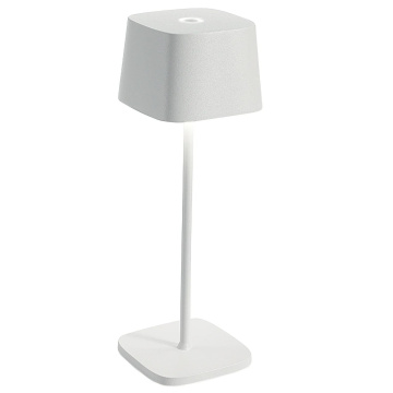 Настольная лампа Zafferano Ofelia White Table Lamp LD1870B3