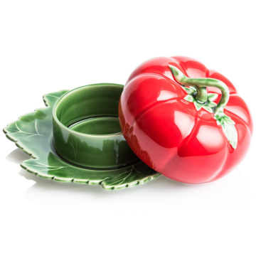 Блюдо с крышкой Bordallo Pinheiro Tomato Butter Dish with Cover 65007111