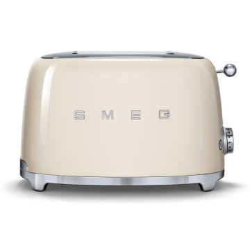 Тостер Smeg Tostapane 50's Style 2 fette Panna TSF01CREU