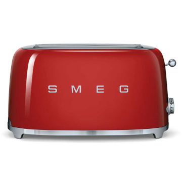 Тостер Smeg Tostapane 50's Style 4 fette Rosso TSF02RDEU