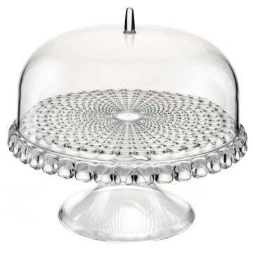 Блюдо для торта Guzzini Tiffany Cake Stand with Dome Transparent 19940100