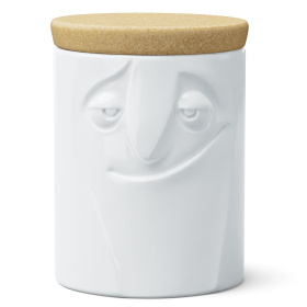 Банка для хранения Tassen Storage Jar Charming in white 02.32.01