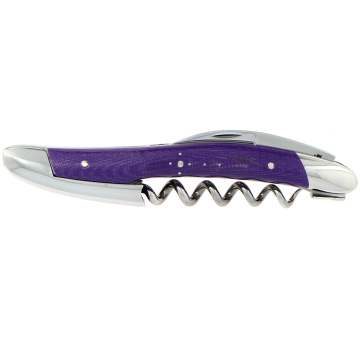Штопор сомелье Forge de Laguiole Le Sommelier Knife Purple Compressed Fabric SOM TC VIO