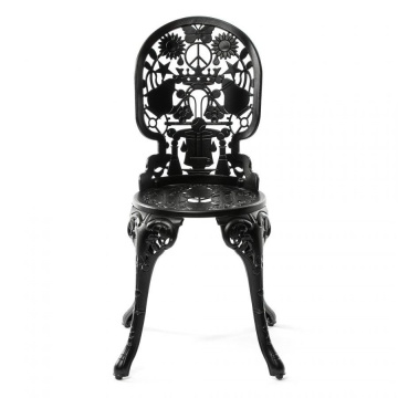 Стул Seletti Industry Collection Aluminium Chair Black 18686_NER