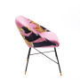Обеденный стул Seletti Padded Chair Lipsticks Pink 16044. фото 4