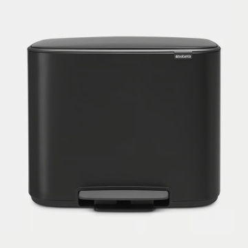 Ведро для мусора Brabantia Bo Pedal Bin Matt Black 121227