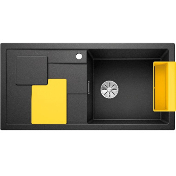 Кухонная мойка Blanco Sity XL 6 S Silgranit Anthracite + Lemon accs 525052