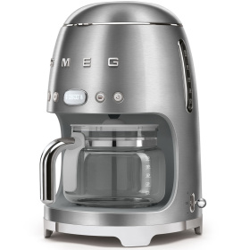 Кофеварка капельная Smeg Macchina da Caffè Filtro 50's Style Acciaio Inox DCF02SSEU