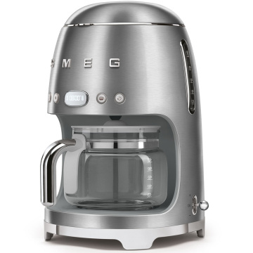 Кофеварка капельная Smeg Macchina da Caffè Filtro 50's Style Acciaio Inox DCF02SSEU
