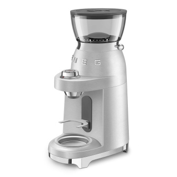 Кофемолка Smeg Macinacaffè Elettrico per Espresso 50's Style Alluminio CGF02SSEU
