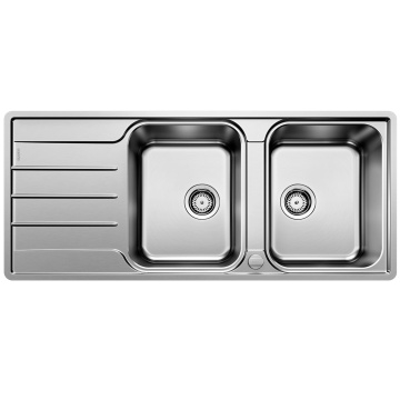 Кухонная мойка Blanco Lemis 8 S-IF Stainless Steel Brushed Finish 523037