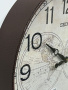 Настенные часы Seiko Quartz Wall Clock QXA803B. фото 4