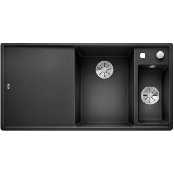 Кухонная мойка Blanco Axia III 6S Silgranit InFino Anthracite 523472