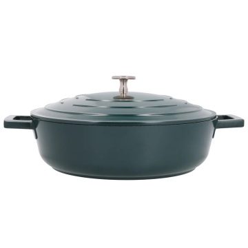 Сотейник KitchenCraft MasterClass Hunter Green Shallow Casserole Dish MCMSCRD28GRN