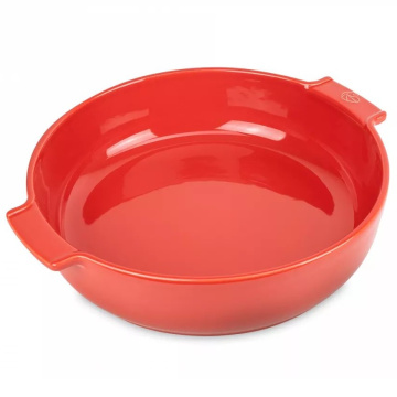 Форма для запекания Peugeot Appolia Plat four c&eacute;ramique rond rouge 60299
