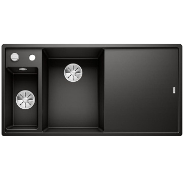 Кухонная мойка Blanco Axia III 6S Silgranit InFino Black 525849