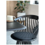 Стул Tom Dixon Fan Dining Chair Black FAD01BL. фото 2