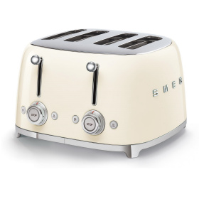 Тостер Smeg Tostapane 50's Style 4 fette Panna TSF03CREU