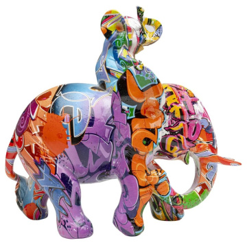 Фигурка KARE Deko Figur Elefant Dumbo Uno Graffiti 57253