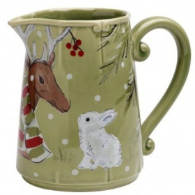 Кувшин Casafina Deer Friends Pitcher Green DF636-GRN