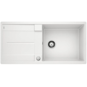 Кухонная мойка Blanco Metra XL 6S-F Silgranit White 516522