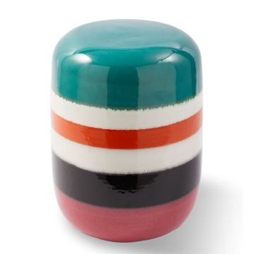 Приставной столик Polspotten Striped Pill Side Table 240-070-006