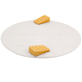 Блюдо для сыра Bordallo Pinheiro White Cheese Tray with Cheese 65004818