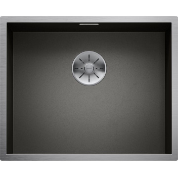Кухонная мойка Blanco Zerox 500-U Dark Steel InFino 526243