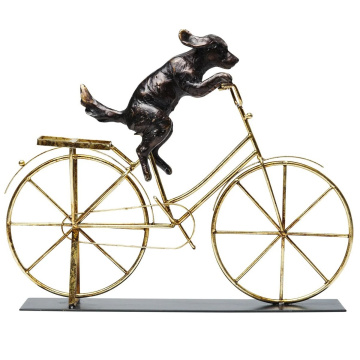 Фигурка KARE Deko Objekt Dog With Bicycle 63921