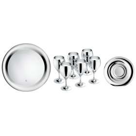 Набор бокалов Zepter Prince Stainless Steel Drinks Set LS-170-A.